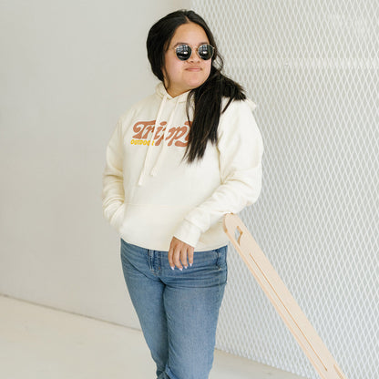 Wave One Hoodie - Cream